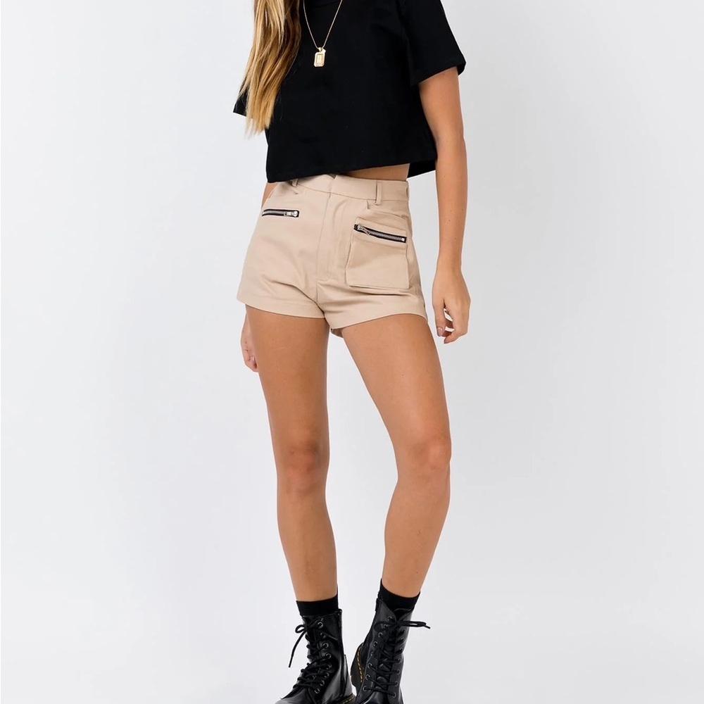 Princess Polly Revolt cargo shorts size US 4
